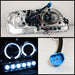 Spyder Auto 5010285 Halo LED Projector Headlights - Truck Part Superstore