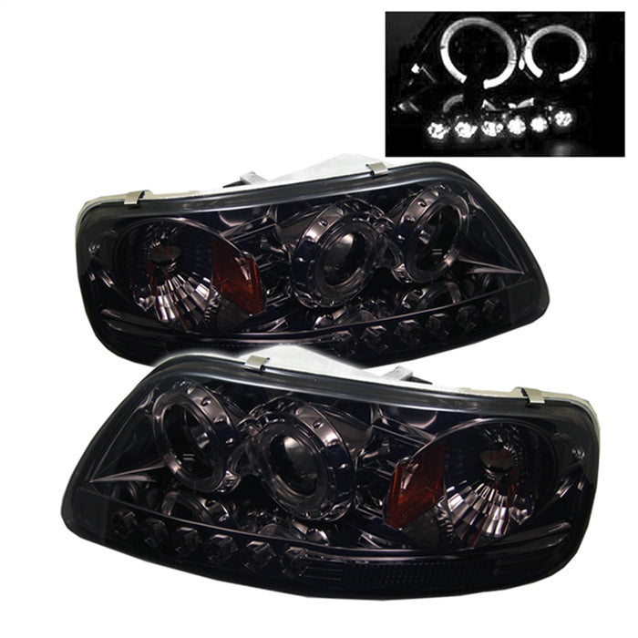Spyder Auto 5010285 Halo LED Projector Headlights - Truck Part Superstore