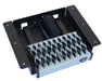 Carr 501030 WTS; 12" Retractable Step (Undermount,Ext Flat Surf); XP3 Blk /Glvznd - Truck Part Superstore