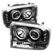 Spyder Auto 5010339 Halo LED Projector Headlights; Version 2; 1 pc.; Bulbs Included; Pair; Black; - Truck Part Superstore