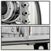 Spyder Auto 5010360 Halo LED Projector Headlights; Version 2; 1 pc.; Bulbs Included; Pair; Chrome; - Truck Part Superstore