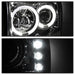 Spyder Auto 5010360 Halo LED Projector Headlights; Version 2; 1 pc.; Bulbs Included; Pair; Chrome; - Truck Part Superstore