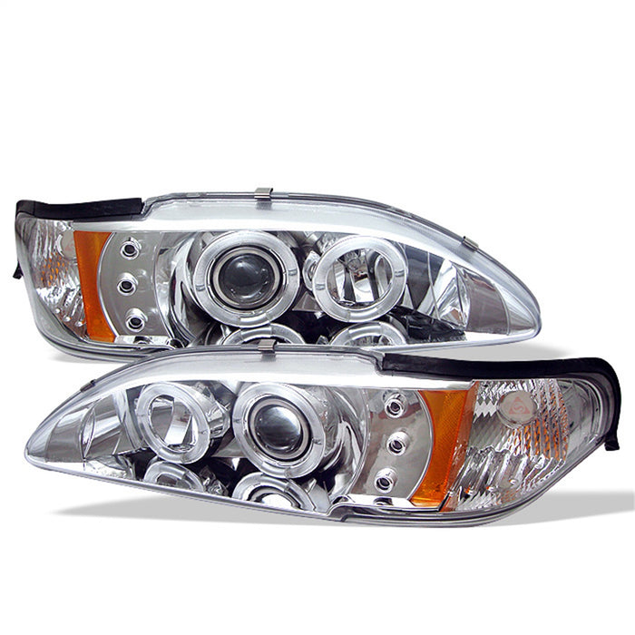 Spyder Auto 5010407 Halo LED Projector Headlights - Truck Part Superstore