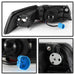 Spyder Auto 5010452 Halo Projector Headlights; Bulbs Included; Pair; Chrome; - Truck Part Superstore