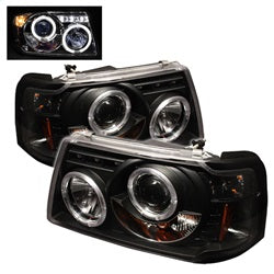 Spyder Auto 5010490 Halo LED Projector Headlights - Truck Part Superstore