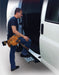 Carr 501050 WTS; 24" Retractable Step (Chevy Cargo Van,Side Door); XP3 Blk /Glvznd - Truck Part Superstore