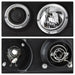 Spyder Auto 5010605 Halo Projector Headlights; Bulbs Included; Pair; Black; - Truck Part Superstore