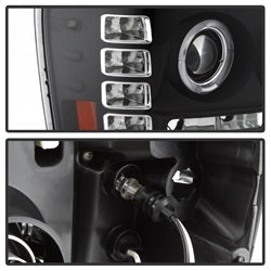 Spyder Auto 5010605 Halo Projector Headlights; Bulbs Included; Pair; Black; - Truck Part Superstore