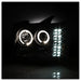 Spyder Auto 5010605 Halo Projector Headlights; Bulbs Included; Pair; Black; - Truck Part Superstore