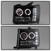 Spyder Auto 5010605 Halo Projector Headlights; Bulbs Included; Pair; Black; - Truck Part Superstore
