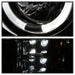 Spyder Auto 5010612 Halo Projector Headlights; Bulbs Included; Pair; Chrome; - Truck Part Superstore