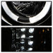 Spyder Auto 5010612 Halo Projector Headlights; Bulbs Included; Pair; Chrome; - Truck Part Superstore