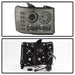 Spyder Auto 5010629 Halo Projector Headlights; High H1 And Low H1 Bulbs Included; Pair; Smoke; - Truck Part Superstore