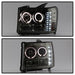 Spyder Auto 5010629 Halo Projector Headlights; High H1 And Low H1 Bulbs Included; Pair; Smoke; - Truck Part Superstore