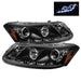 Spyder Auto 5010667 DRL LED Projector Headlights; Bulbs Included; Pair; Black; - Truck Part Superstore