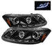 Spyder Auto 5010667 DRL LED Projector Headlights; Bulbs Included; Pair; Black; - Truck Part Superstore