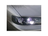Spyder Auto 5010698 Halo Projector Headlights; 1 pc.; Bulbs Included; Pair; Black; - Truck Part Superstore