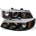 Spyder Auto 5010698 Halo Projector Headlights; 1 pc.; Bulbs Included; Pair; Black; - Truck Part Superstore