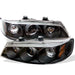 Spyder Auto 5010698 Halo Projector Headlights; 1 pc.; Bulbs Included; Pair; Black; - Truck Part Superstore