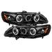 Spyder Auto 5010728 Halo Projector Headlights; Bulbs Included; Pair; Black; - Truck Part Superstore