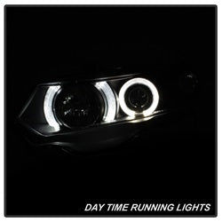 Spyder Auto 5010780 Halo Projector Headlights; Bulbs Included; Pair; Black; - Truck Part Superstore
