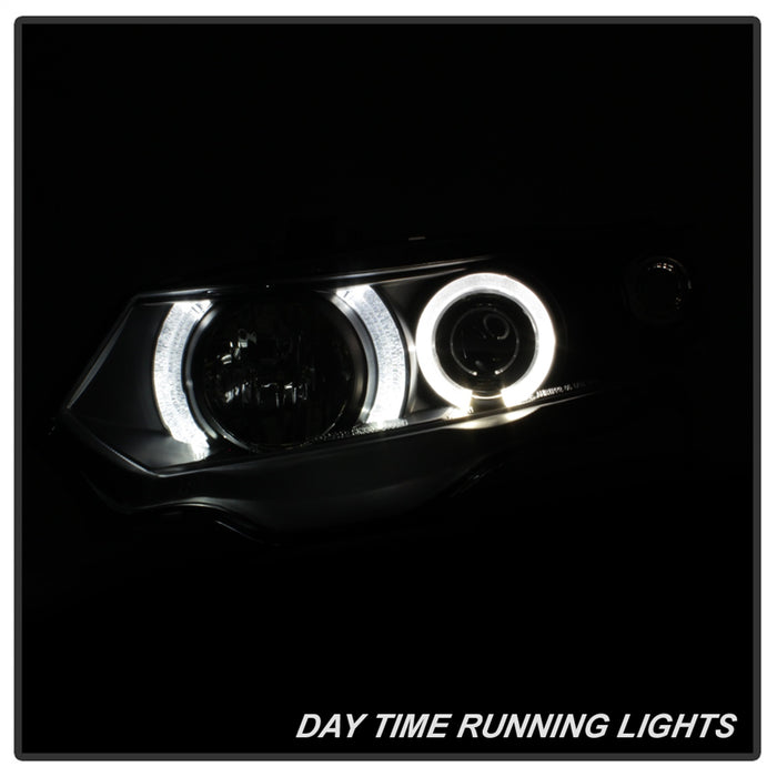 Spyder Auto 5010780 Halo Projector Headlights; Bulbs Included; Pair; Black; - Truck Part Superstore