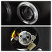 Spyder Auto 5010780 Halo Projector Headlights; Bulbs Included; Pair; Black; - Truck Part Superstore