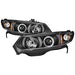 Spyder Auto 5010780 Halo Projector Headlights; Bulbs Included; Pair; Black; - Truck Part Superstore