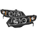 Spyder Auto 5010780 Halo Projector Headlights; Bulbs Included; Pair; Black; - Truck Part Superstore