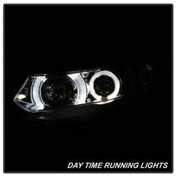 Spyder Auto 5010797 Halo Projector Headlights; Bulbs Included; Pair; Chrome; - Truck Part Superstore