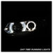 Spyder Auto 5010797 Halo Projector Headlights; Bulbs Included; Pair; Chrome; - Truck Part Superstore