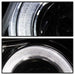 Spyder Auto 5010797 Halo Projector Headlights; Bulbs Included; Pair; Chrome; - Truck Part Superstore