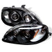 Spyder Auto 5010933 Halo Projector Headlights; Bulbs Included; Pair; Black; - Truck Part Superstore