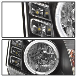 Spyder Auto 5011060 Halo DRL LED Projector Headlight - Truck Part Superstore