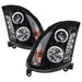 Spyder Auto 5011060 Halo DRL LED Projector Headlight - Truck Part Superstore