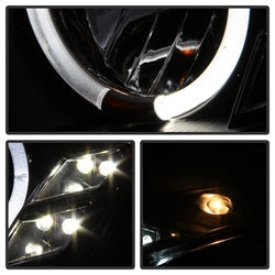 Spyder Auto 5011060 Halo DRL LED Projector Headlight - Truck Part Superstore