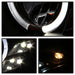 Spyder Auto 5011060 Halo DRL LED Projector Headlight - Truck Part Superstore