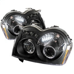 Spyder Auto 5011091 Halo LED Projector Headlights; Bulbs Included; Pair; Black; - Truck Part Superstore