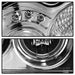 Spyder Auto 5011107 Halo LED Projector Headlights; Bulbs Included; Pair; Chrome; - Truck Part Superstore