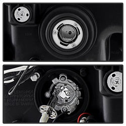 Spyder Auto 5011114 Halo LED Projector Headlights; Uses T10 LED Ultra White LED Bulb; Pair; Smoke; - Truck Part Superstore