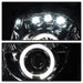 Spyder Auto 5011114 Halo LED Projector Headlights; Uses T10 LED Ultra White LED Bulb; Pair; Smoke; - Truck Part Superstore