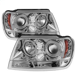 Spyder Auto 5011152 Halo LED Projector Headlights - Truck Part Superstore