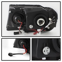 Spyder Auto 5011152 Halo LED Projector Headlights - Truck Part Superstore