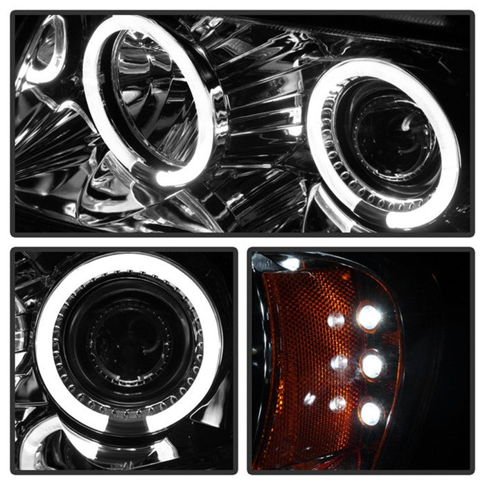 Spyder Auto 5011152 Halo LED Projector Headlights - Truck Part Superstore