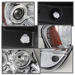 Spyder Auto 5011152 Halo LED Projector Headlights - Truck Part Superstore
