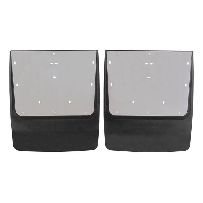Luverne 501124 Contoured Splash Guards-Dual Wheel-20in. x 23in. - Truck Part Superstore
