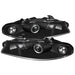 Spyder Auto 5011473 Halo Projector Headlights; Bulbs Included; Pair; Black; - Truck Part Superstore