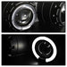 Spyder Auto 5011473 Halo Projector Headlights; Bulbs Included; Pair; Black; - Truck Part Superstore