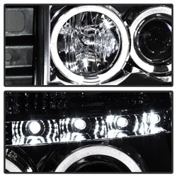 Spyder Auto 5011589 Halo LED Projector Headlights - Truck Part Superstore
