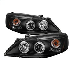 Spyder Auto 5011596 Halo Projector Headlights; Bulbs Included; Pair; Black; - Truck Part Superstore
